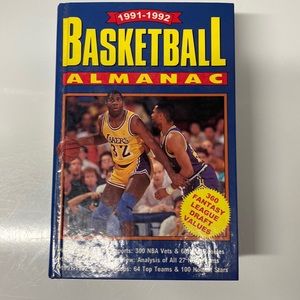 1991 - 1992 basketball almanac publications international great condition